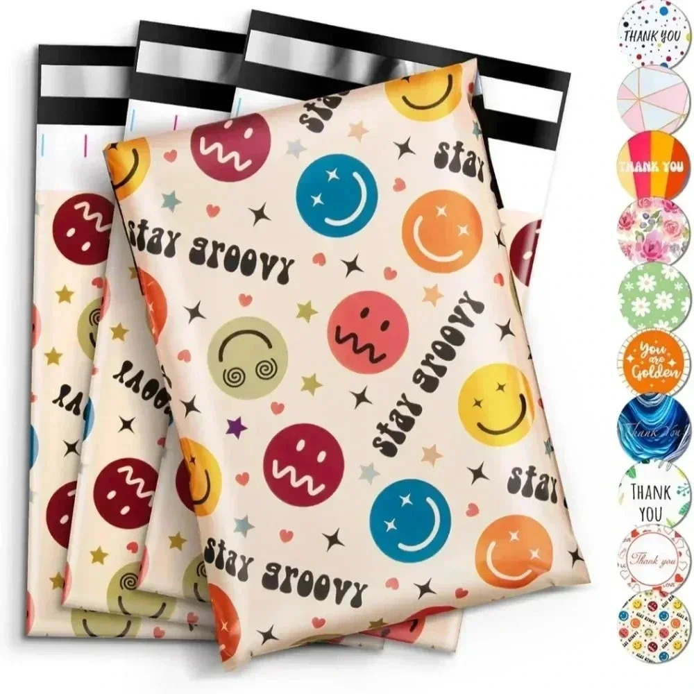 25 Poly Mailer 6x9 Inch 25 PCS - Shipping Bags for Clothing, Waterproof and Tear